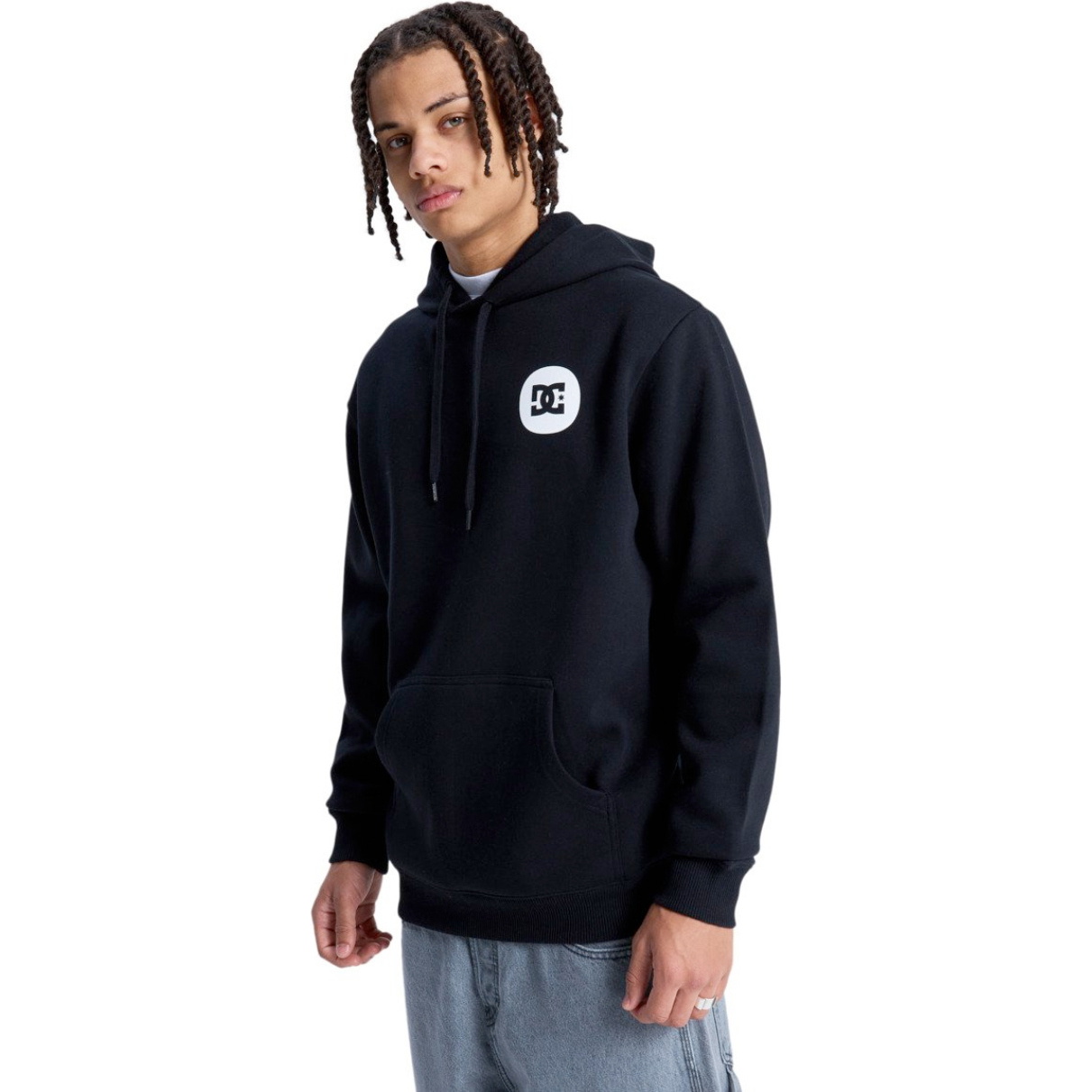 2026 DC Shoes Mens Shape Or Destroy Hoodie EDYSF03274 - Black